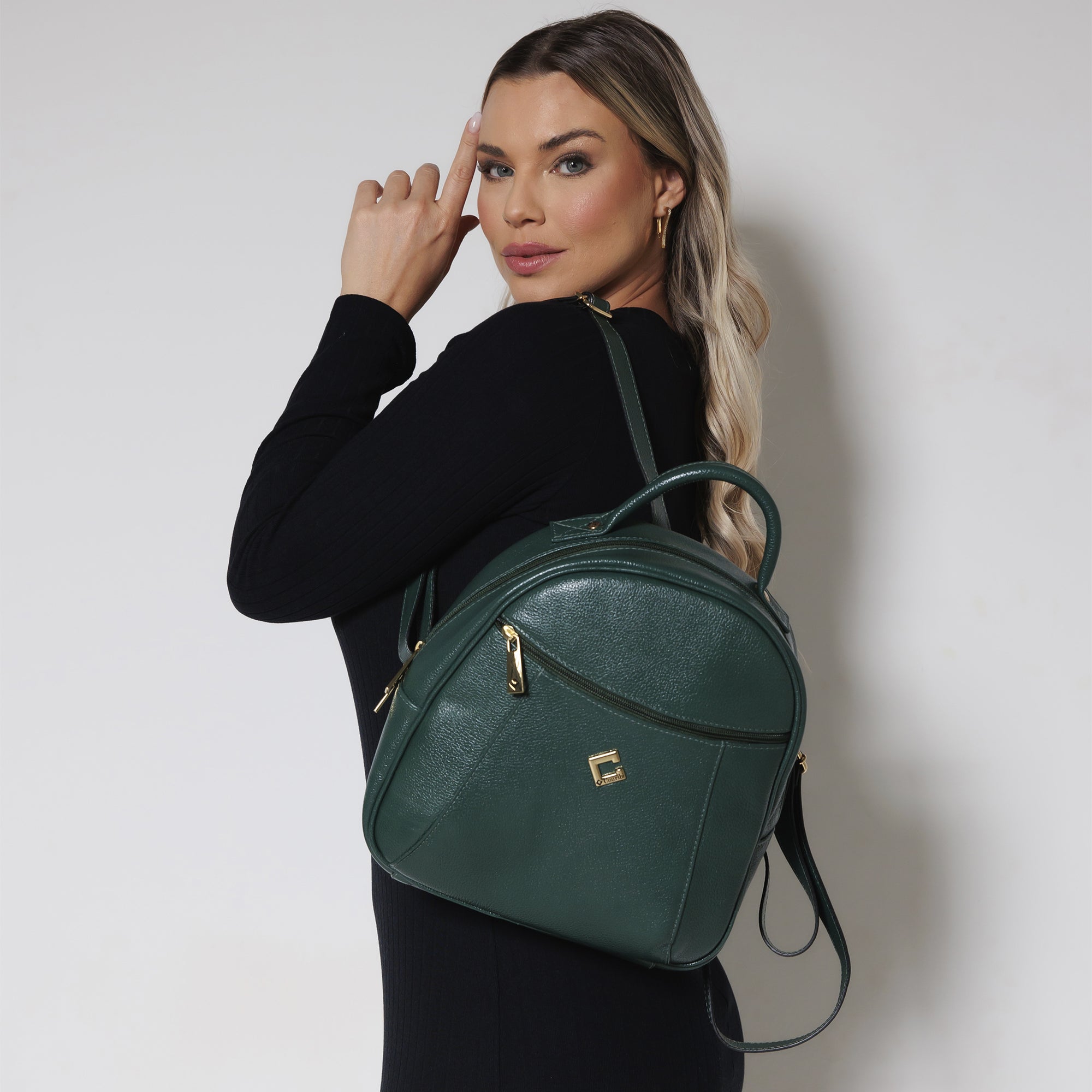 Mochila em Couro Legítimo Teresópolis