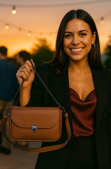 Bolsa em Couro Legítimo Havana