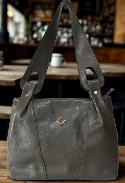 Bolsa em Couro Legítimo Lisboa