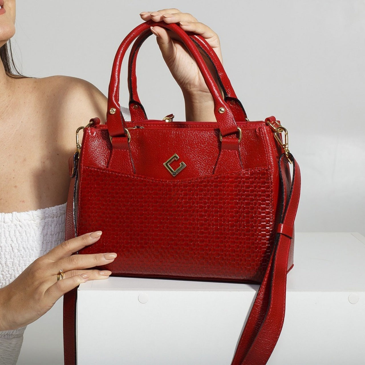 Bolsa em Couro Legítimo Madri
