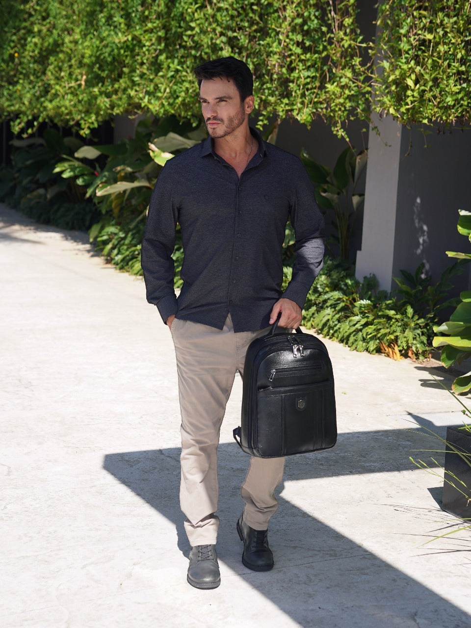 Mochila em Couro Legítimo Palermo