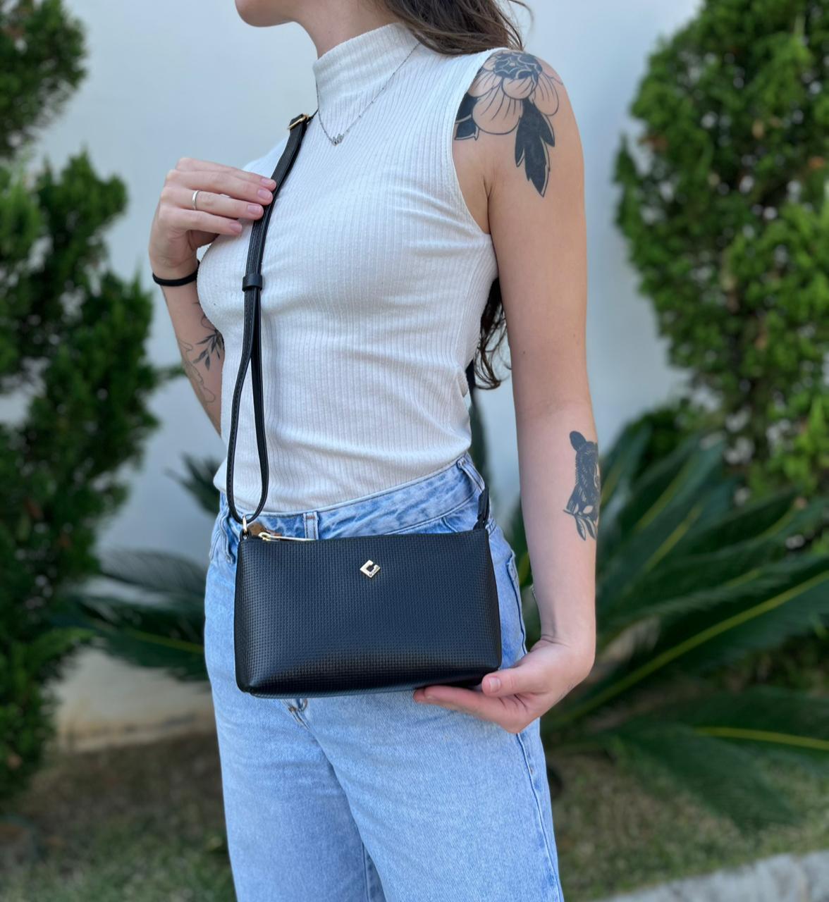 Bolsa em Couro Legítimo Arizona