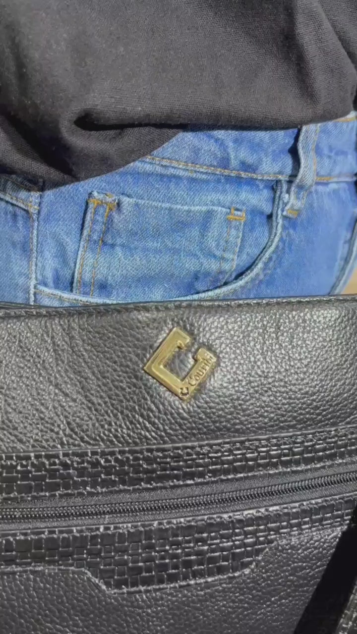 Bolsa em Couro Legítimo Milão